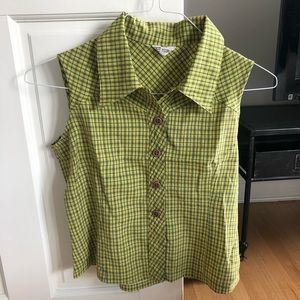 Vintage Button Up Tank
